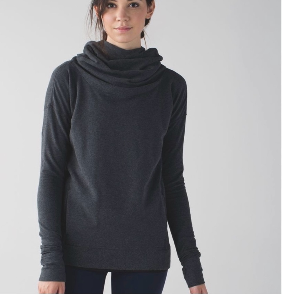 lululemon athletica Dark Gray Sweatshirt